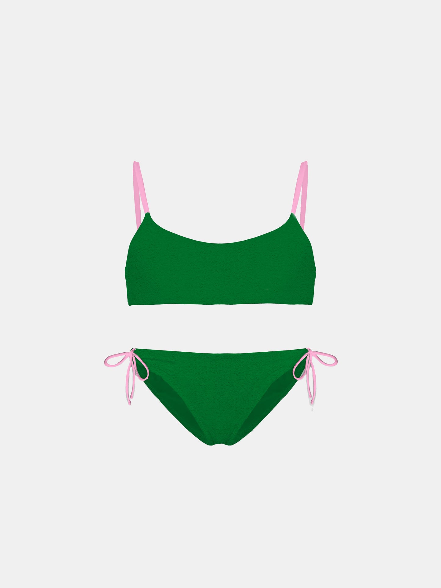 Girl terry bralette bikini - MC2 Saint Barth