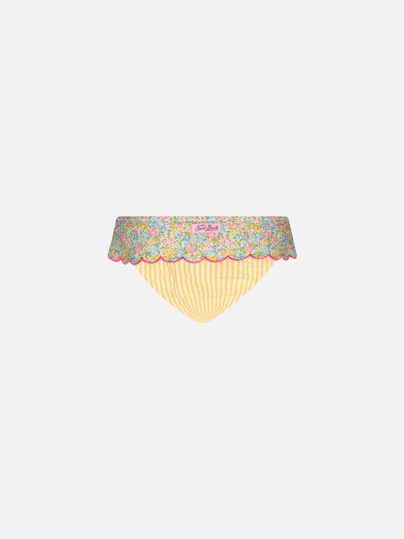 Girl swim briefs with Liberty print | Made with Liberty fabric - MC2 Saint Barth