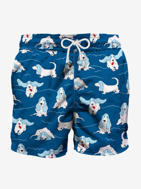 Basset hound man swim shorts - MC2 Saint Barth