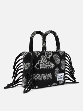 Colette blanket handbag with bandanna print - MC2 Saint Barth