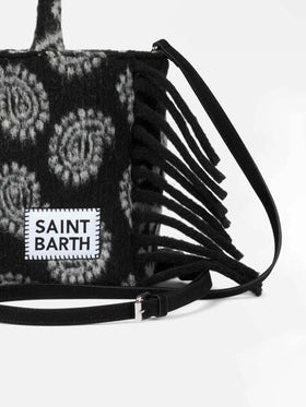 Colette blanket handbag with bandanna print - MC2 Saint Barth