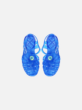 Girls' bluette Jelly Sandals - MC2 Saint Barth