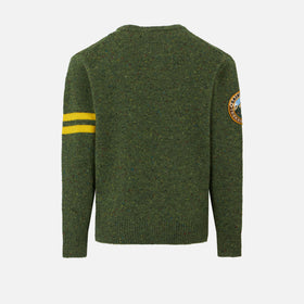 Boy crewneck donegal sweater with Snoopy jacquard | SNOOPY - PEANUTS™ SPECIAL EDITION - MC2 Saint Barth