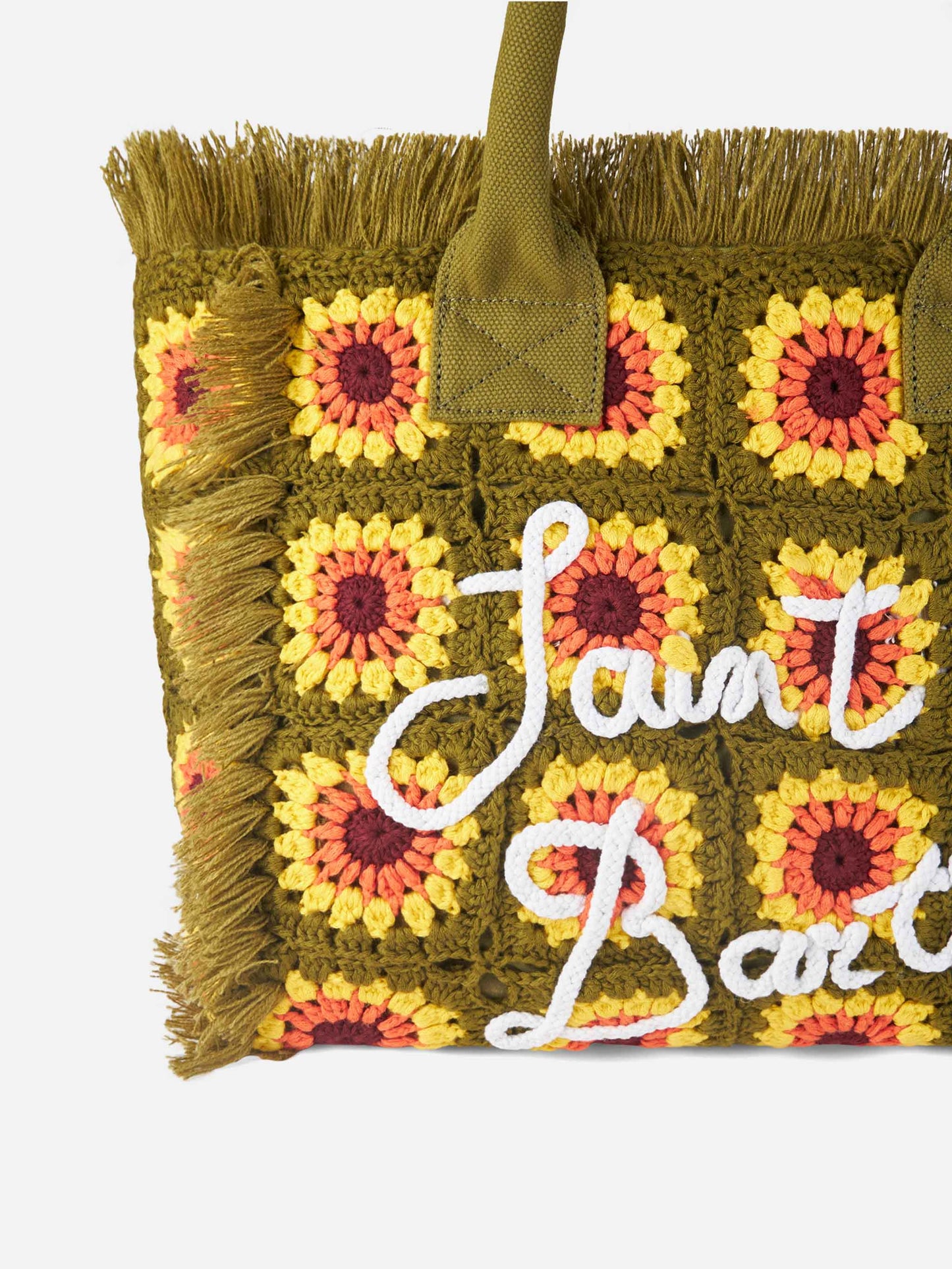 Vanity crochet flower shoulder bag - MC2 Saint Barth