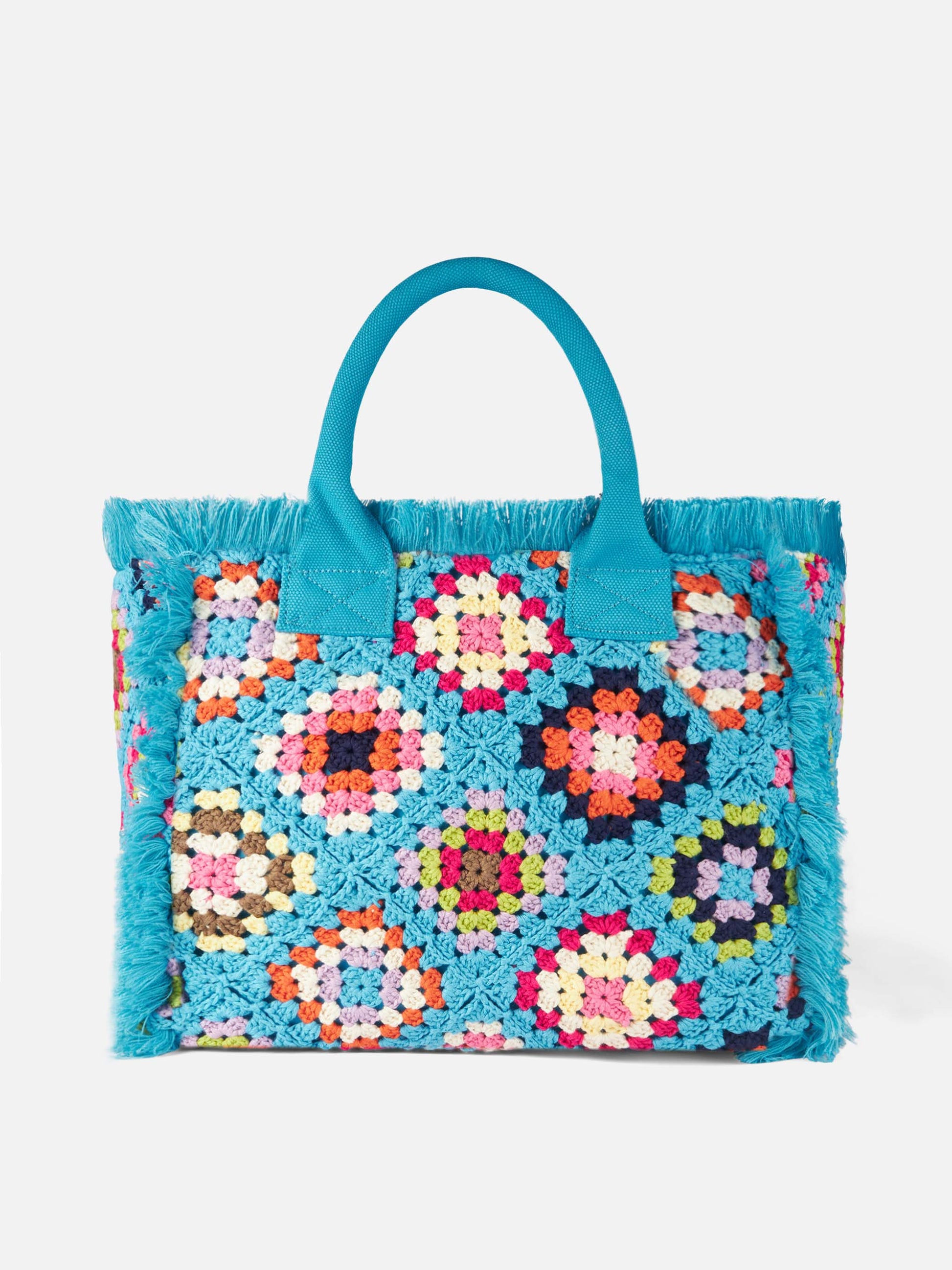Vanity crochet shoulder bag with pattern - MC2 Saint Barth