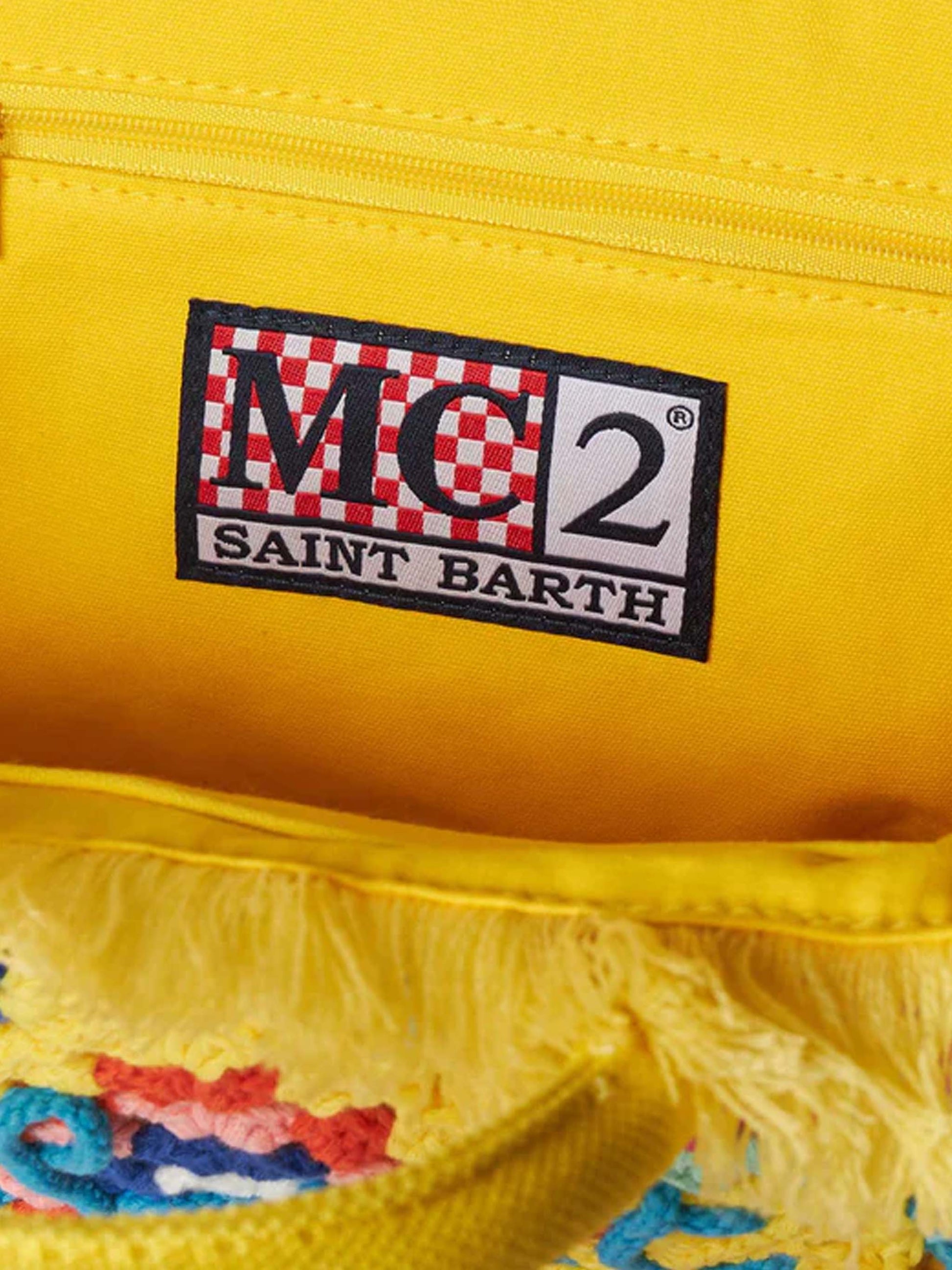 Colette crochet handbag with fringes - MC2 Saint Barth