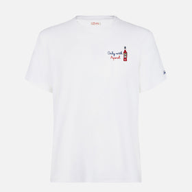 T-shirt da uomo con ricamo frontale Only with Aperol | EDIZIONE SPECIALE APEROL