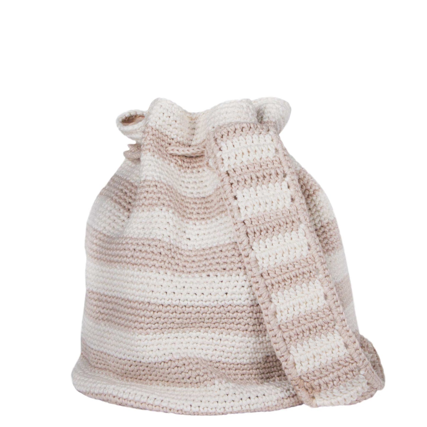 Handmade crochet bucket bag - MC2 Saint Barth