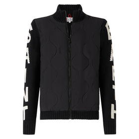Man black padded jacket - MC2 Saint Barth