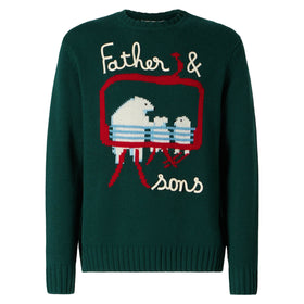 Man sweater with bears embroidery - MC2 Saint Barth