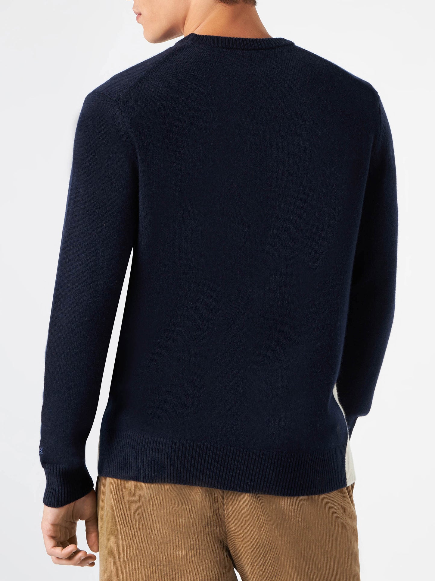 Man sweater with Courmayeur postcard - MC2 Saint Barth