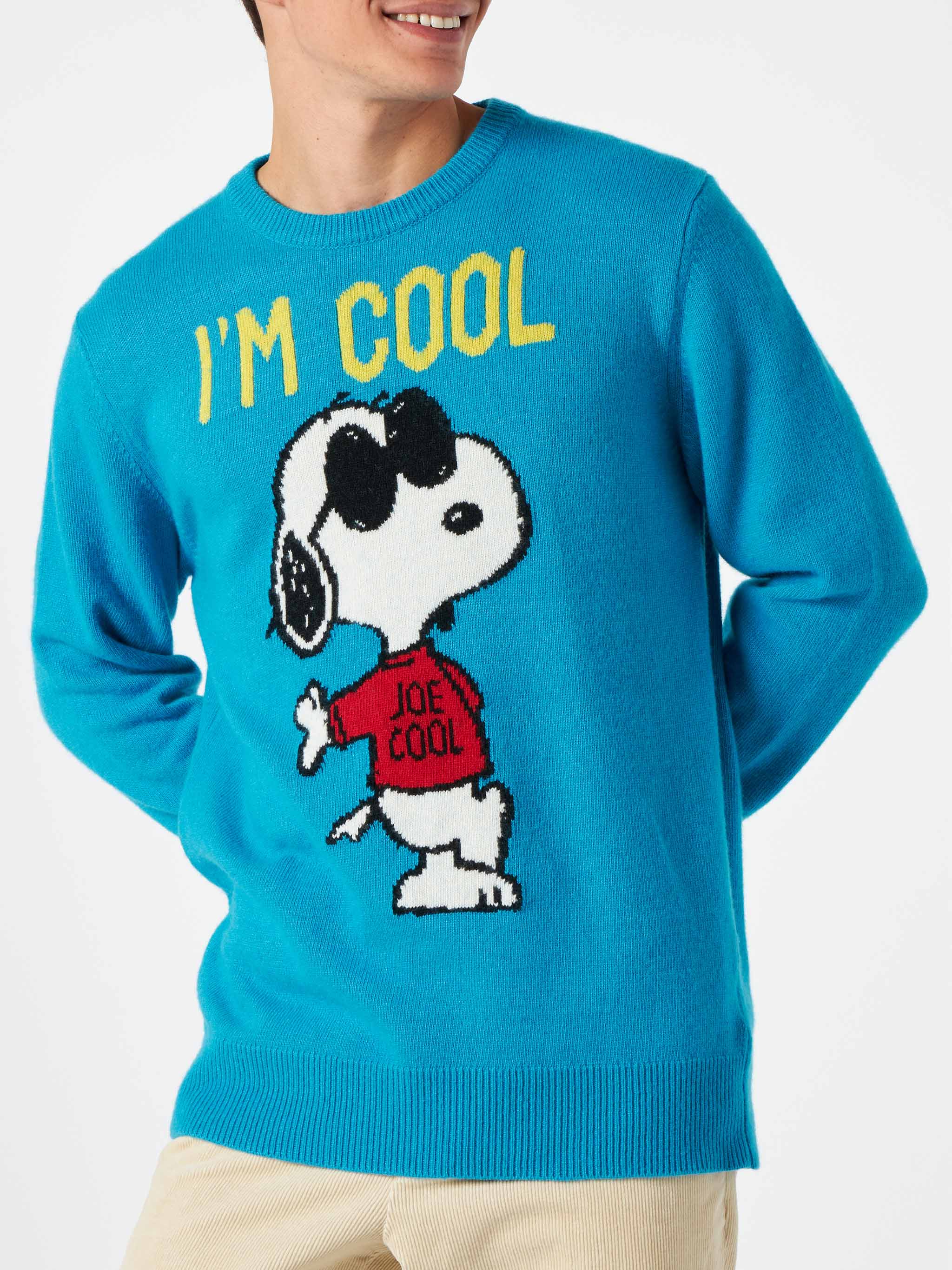 Man sweater with Snoopy I m Cool print SNOOPY PEANUTS SPECIAL EDITION