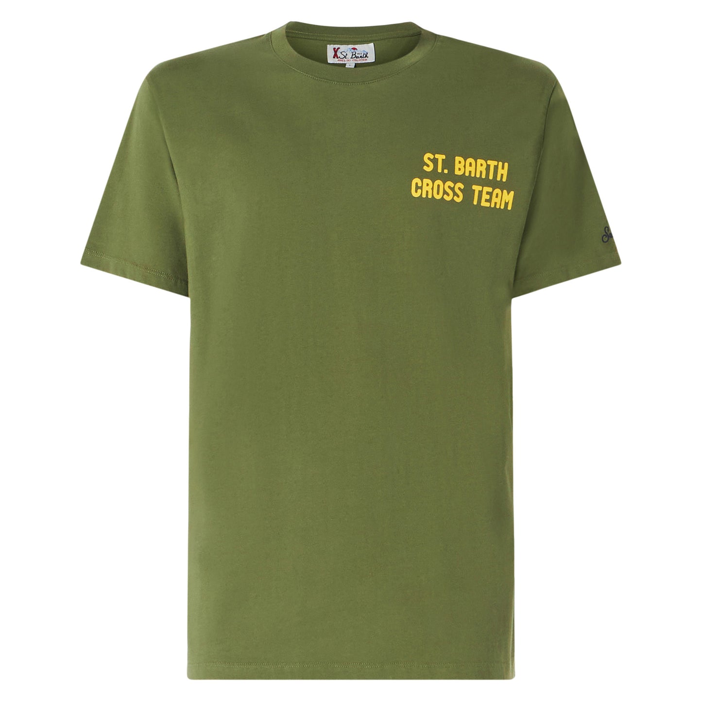 Man green t-shirt with Snoopy print | PEANUTS™ SPECIAL EDITION