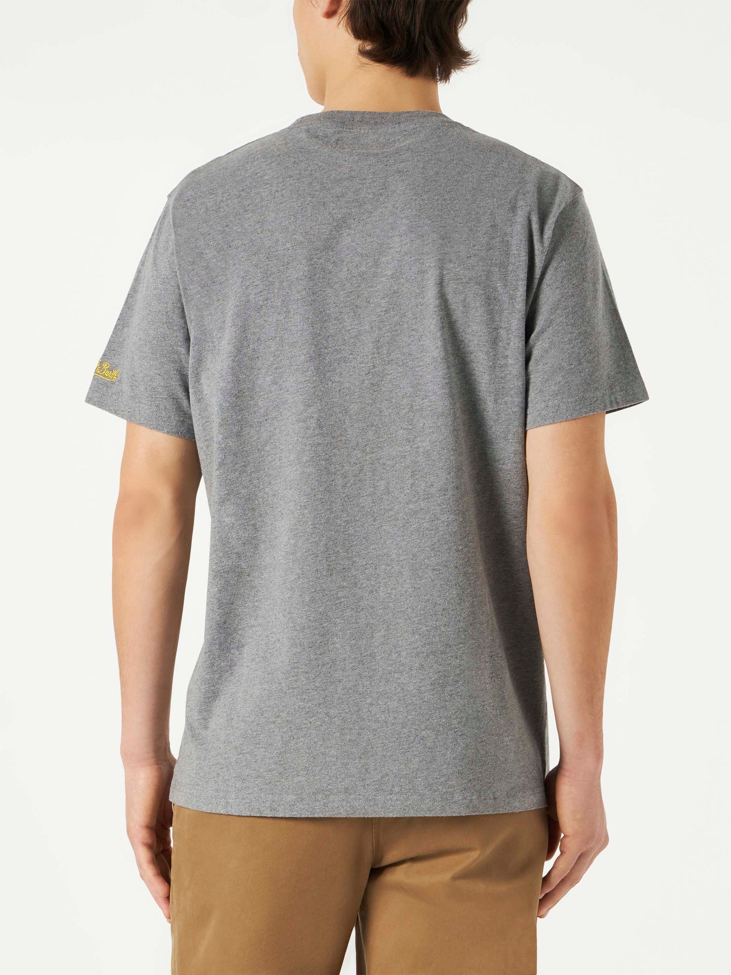 T-shirt uomo con ricamo Snoopy weekend mood | SNOOPY - EDIZIONE SPECIALE PEANUTS™