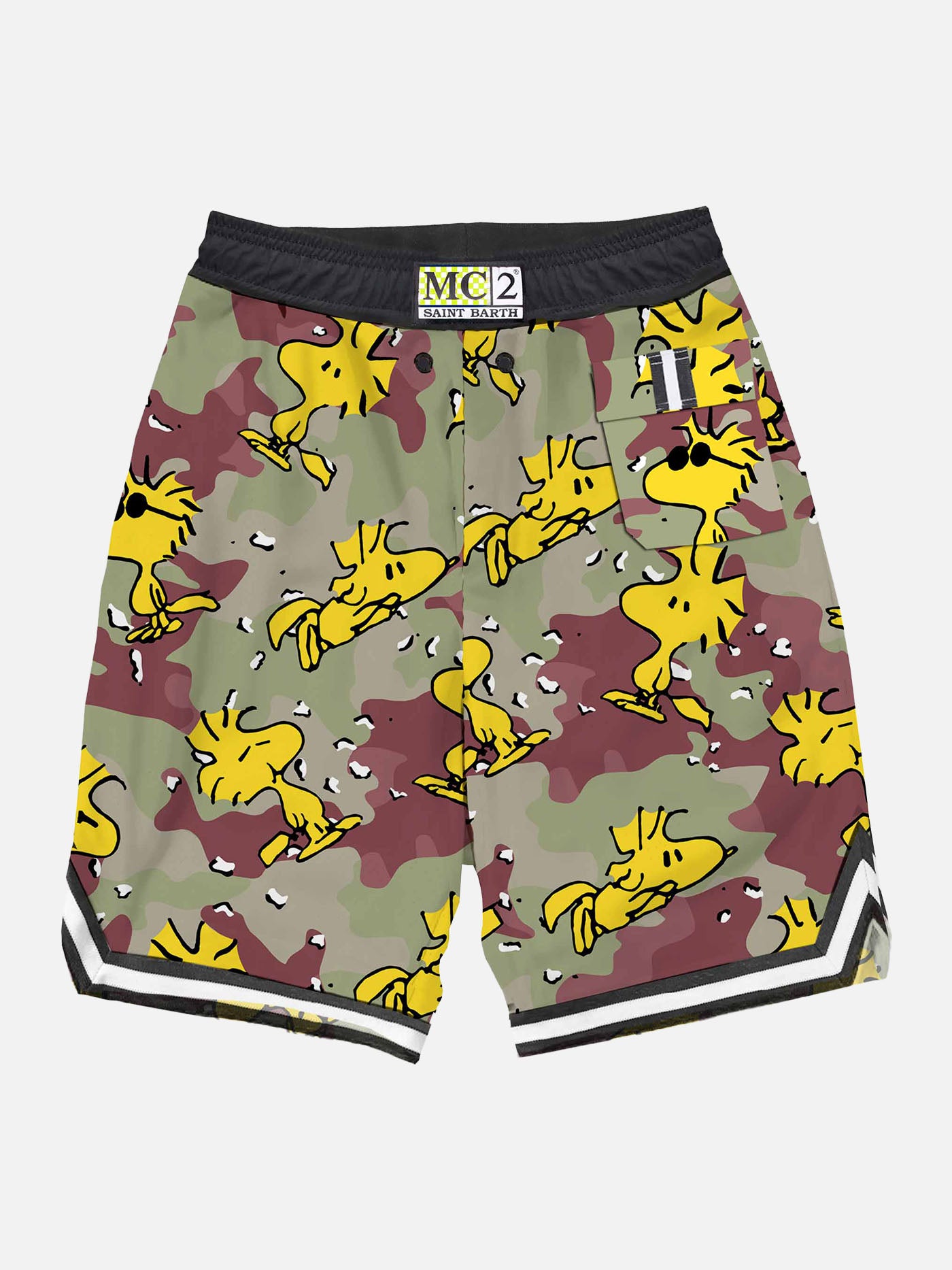 Woodstock print long swim shorts | WOODSTOCK - PEANUTS™ SPECIAL EDITION - MC2 Saint Barth