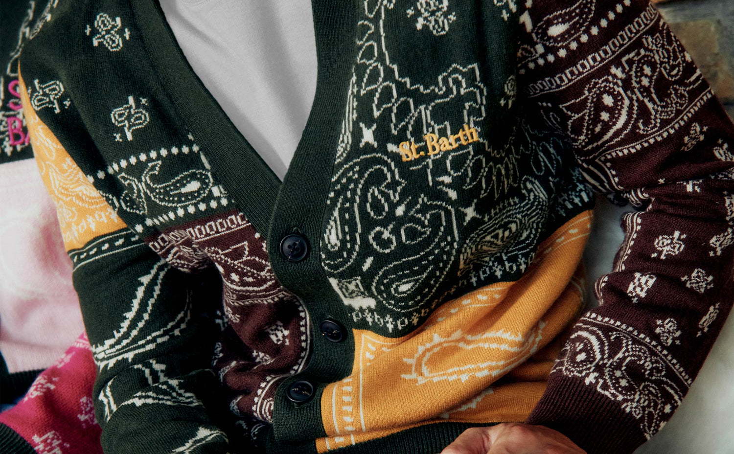Man Cardigan - MC2 Saint Barth