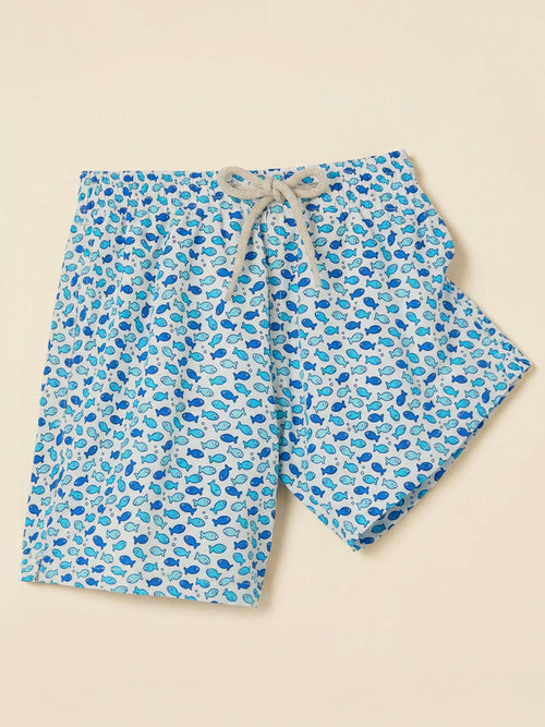 Boy Printed Swim Shorts