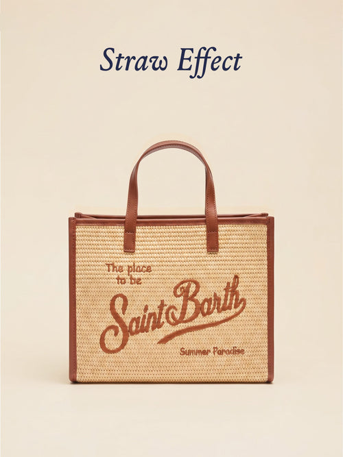 Straw Effect Bags