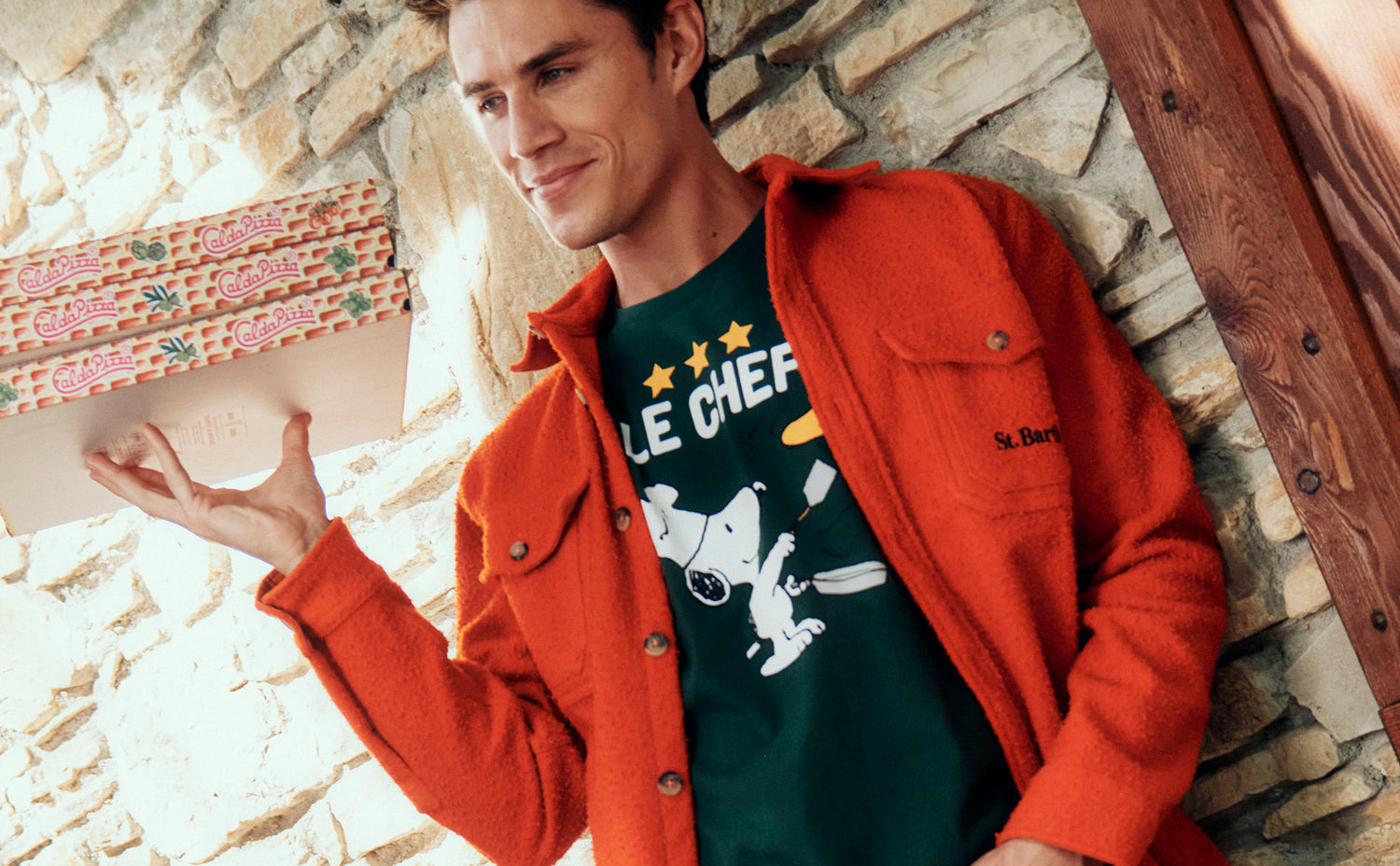 Man winter t-shirts - MC2 Saint Barth