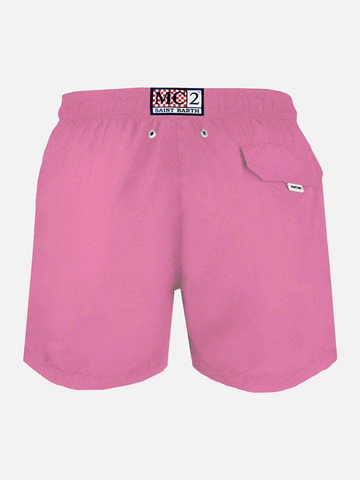 Man pink lightweight swim shorts Lighting Pantone | PANTONE® SPECIAL EDITION