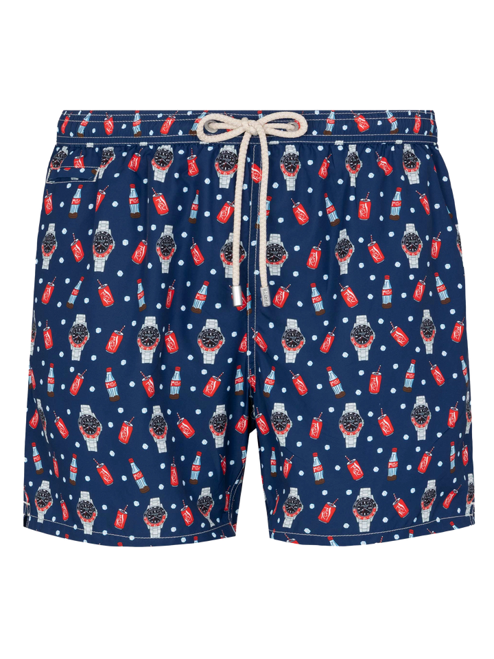 Man micro printed swim shorts – MC2 Saint Barth Man micro printed swim shorts – MC2 Saint Barth