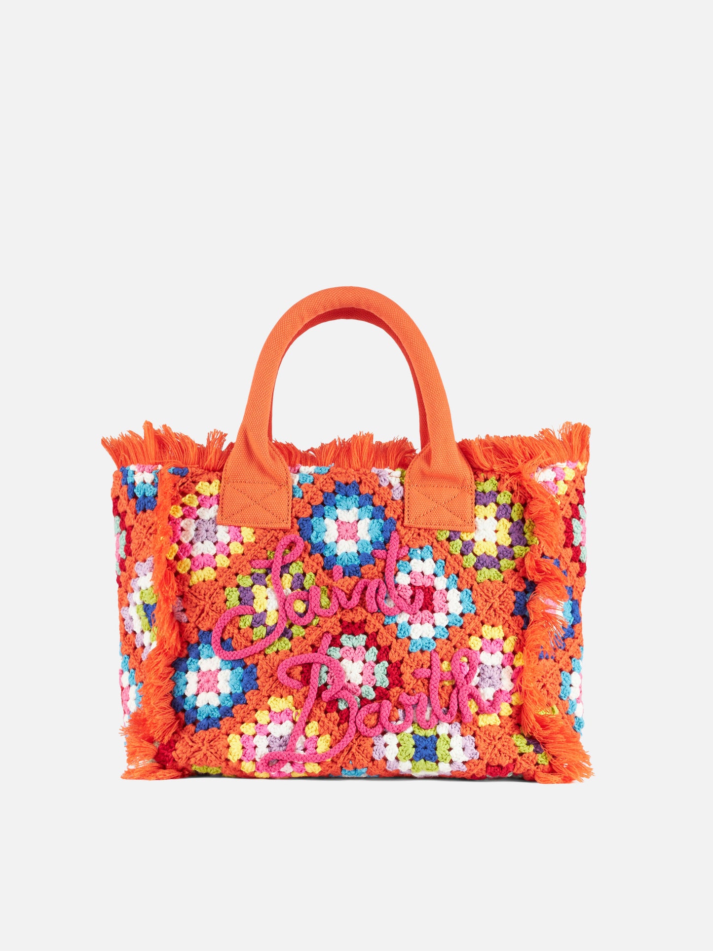Borsa a mano Colette crochet arancio