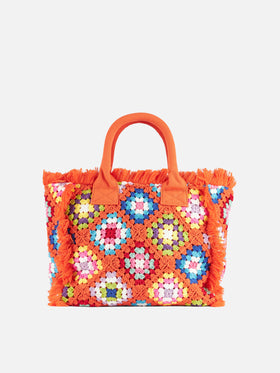 Borsa a mano Colette crochet arancio