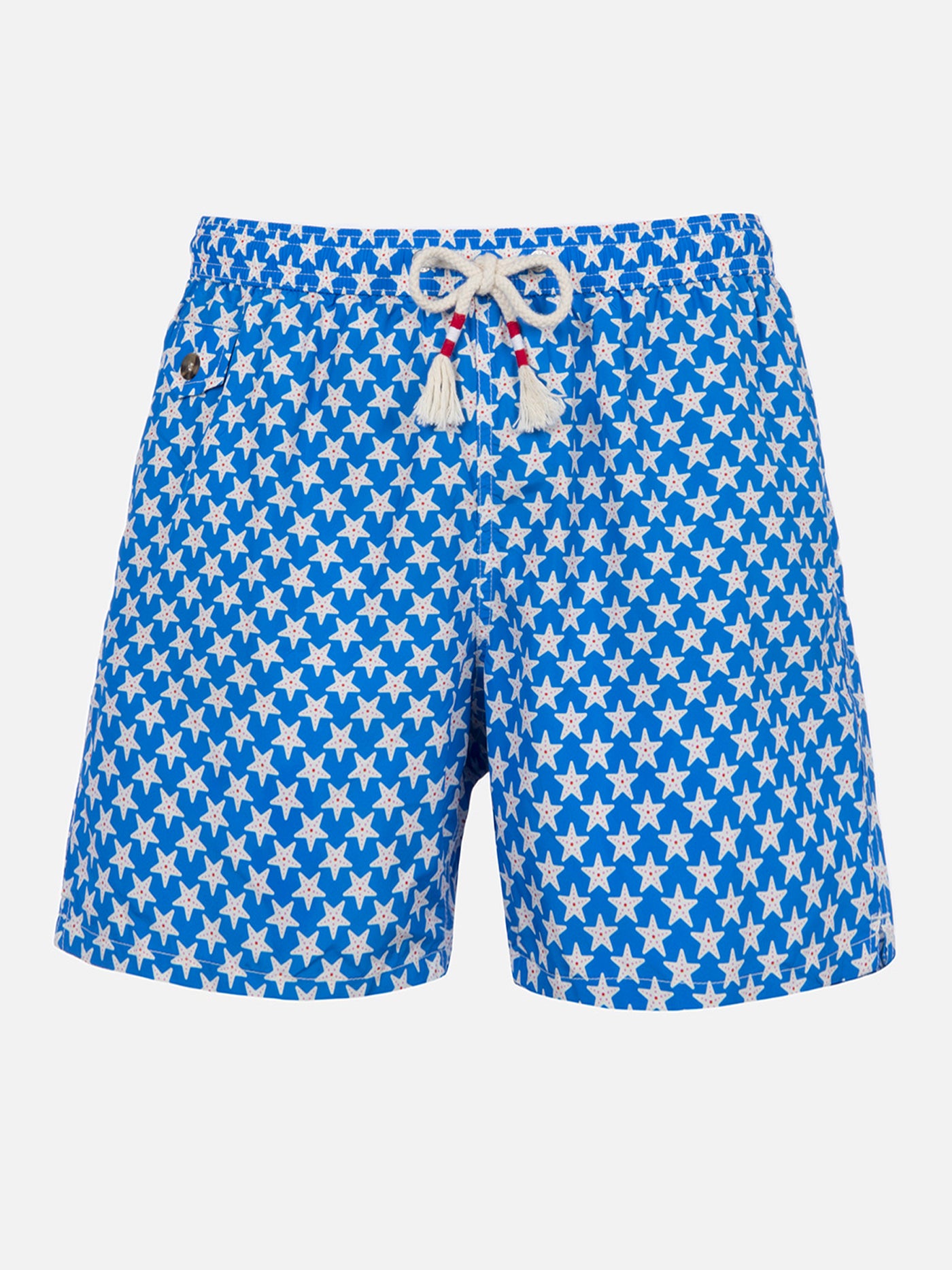 Man Lighting 70 Mid-Length Swim Shorts | Seastar Print