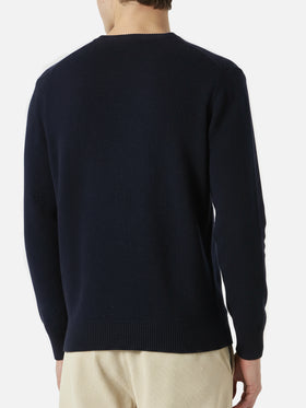 Maglione da uomo con ricamo Time is money