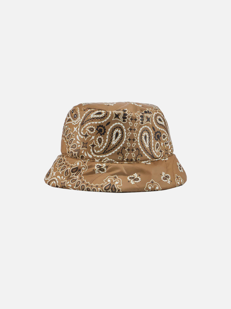 Cappello da donna modello pescatore con stampa bandana