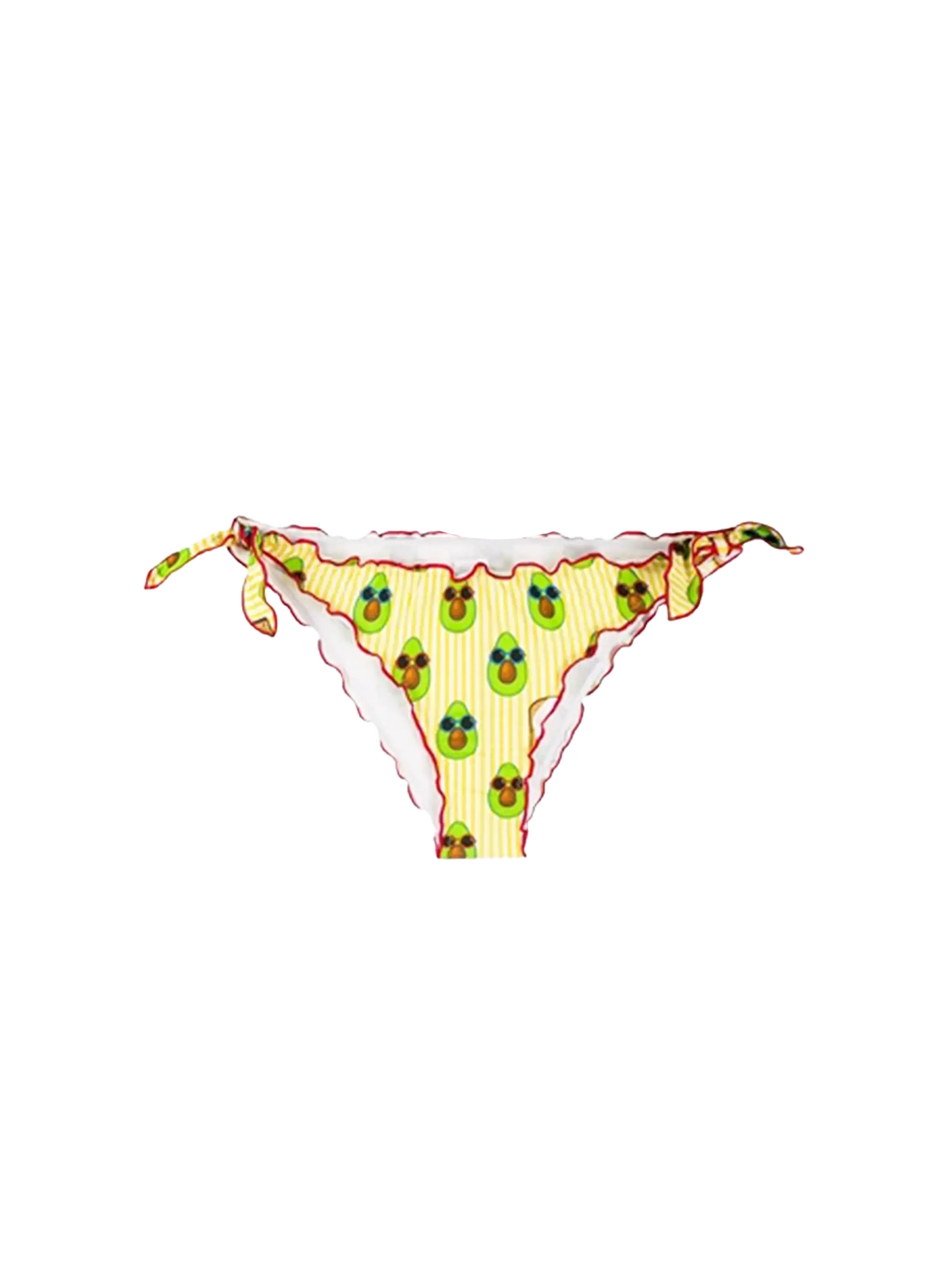 Badeshorts mit Avocado-Print