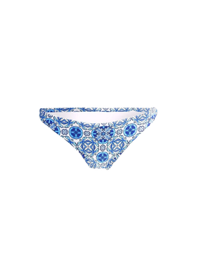 Maiolica print swim briefs