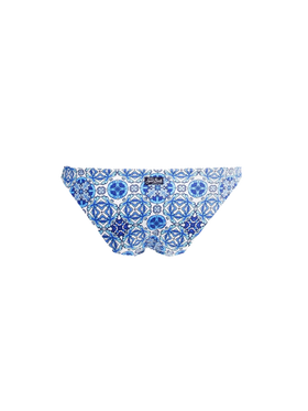 Maiolica print swim briefs