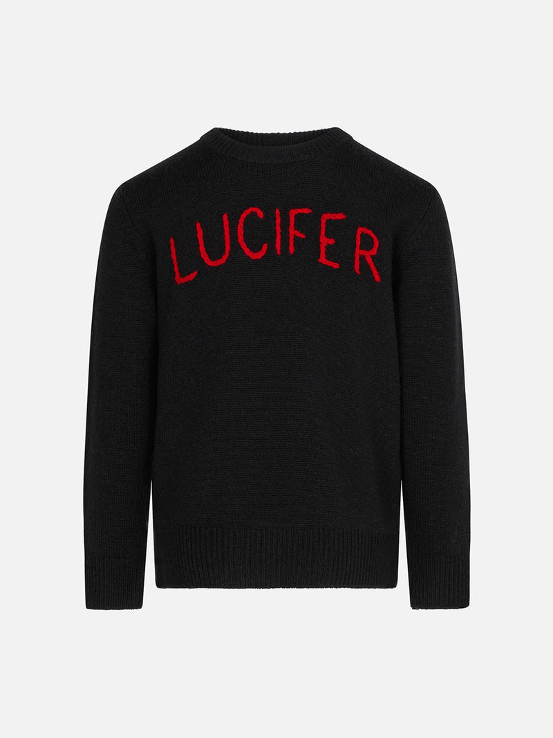 Maglia da bambino con ricamo Lucifer