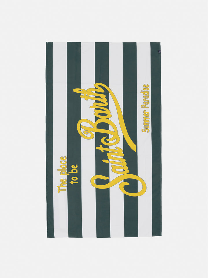 Microfiber striped beach towel Aidan