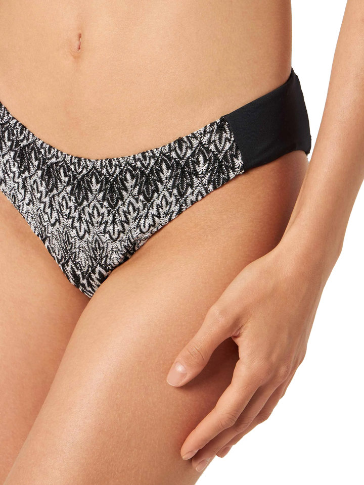 Woman knitted chevron swim briefs - MC2 Saint Barth