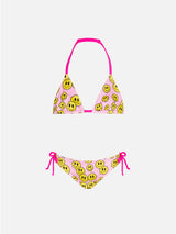 girl-triangle-bikini-smile-print