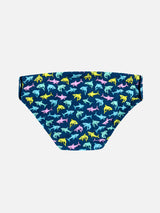 Slip da bagno da bambino Billy con stampa squali