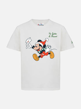 T-shirt Cameron in cotone pesante con stampa Mickey Mouse e ricamo St. Barth | DISNEY SPECIAL EDITION