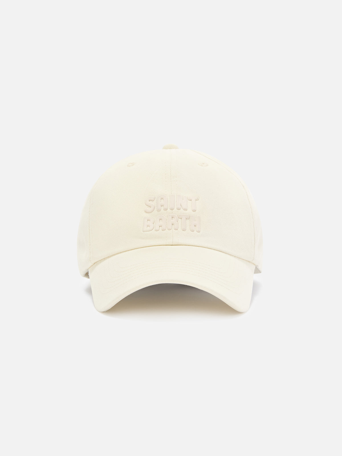 Off white Baseball Studio cap with logo embroidery