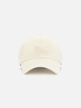 Off white Baseball Studio cap with logo embroidery