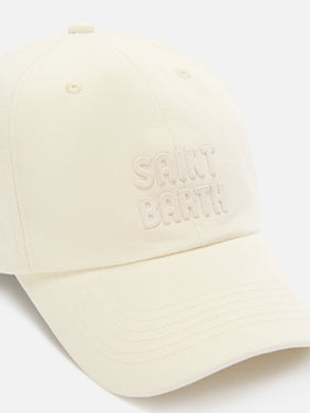 Off white Baseball Studio cap with logo embroidery