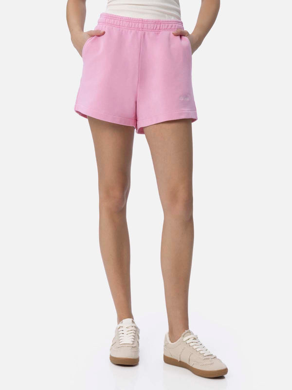Damen-Pull-Up-Shorts aus Baumwolle Cate