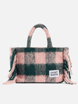 Borsa coperta Colette con stampa check