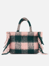 Borsa coperta Colette con stampa check