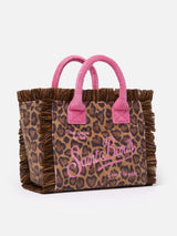 Borsa a mano Colette Sponge in spugna animalier