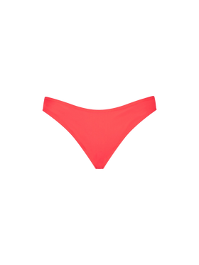 Damen-Badehose in Neonrot