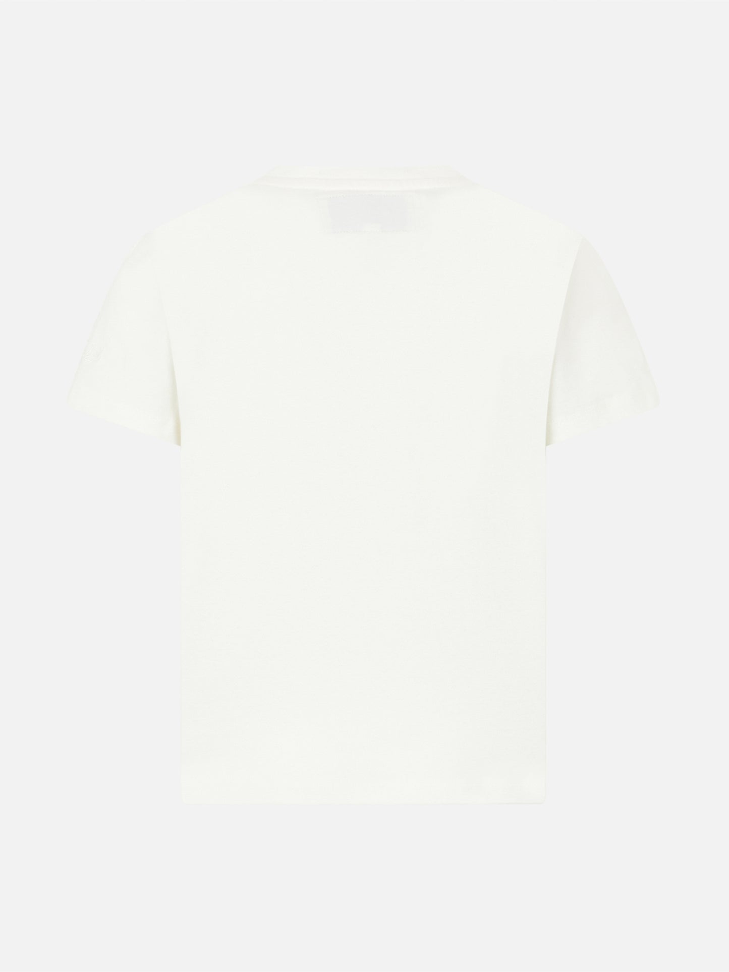 T-shirt da bambina in cotone pesante con stampa Barbie St. Barth | EDIZIONE SPECIALE BARBIE