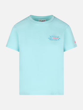 T-shirt girocollo da donna Emilie in jersey di cotone con ricamo Spesso ho Sempre Ragione INSULTI LUMINOSI SPECIAL EDITION