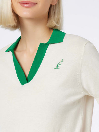 Polo da donna in maglia di cotone| AUSTRALIAN BRAND SPECIAL EDITION